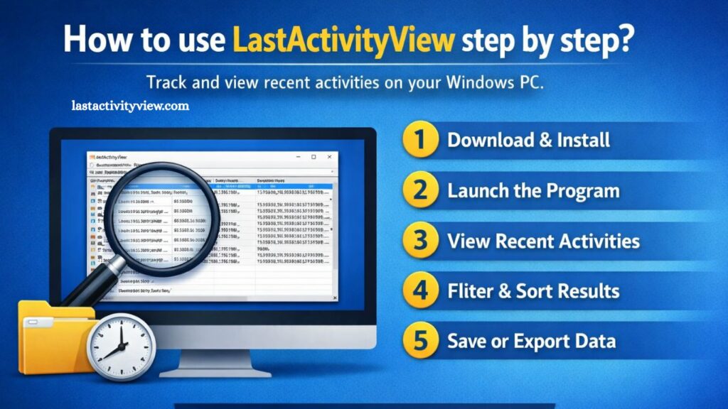 LastActivityView Step by Step